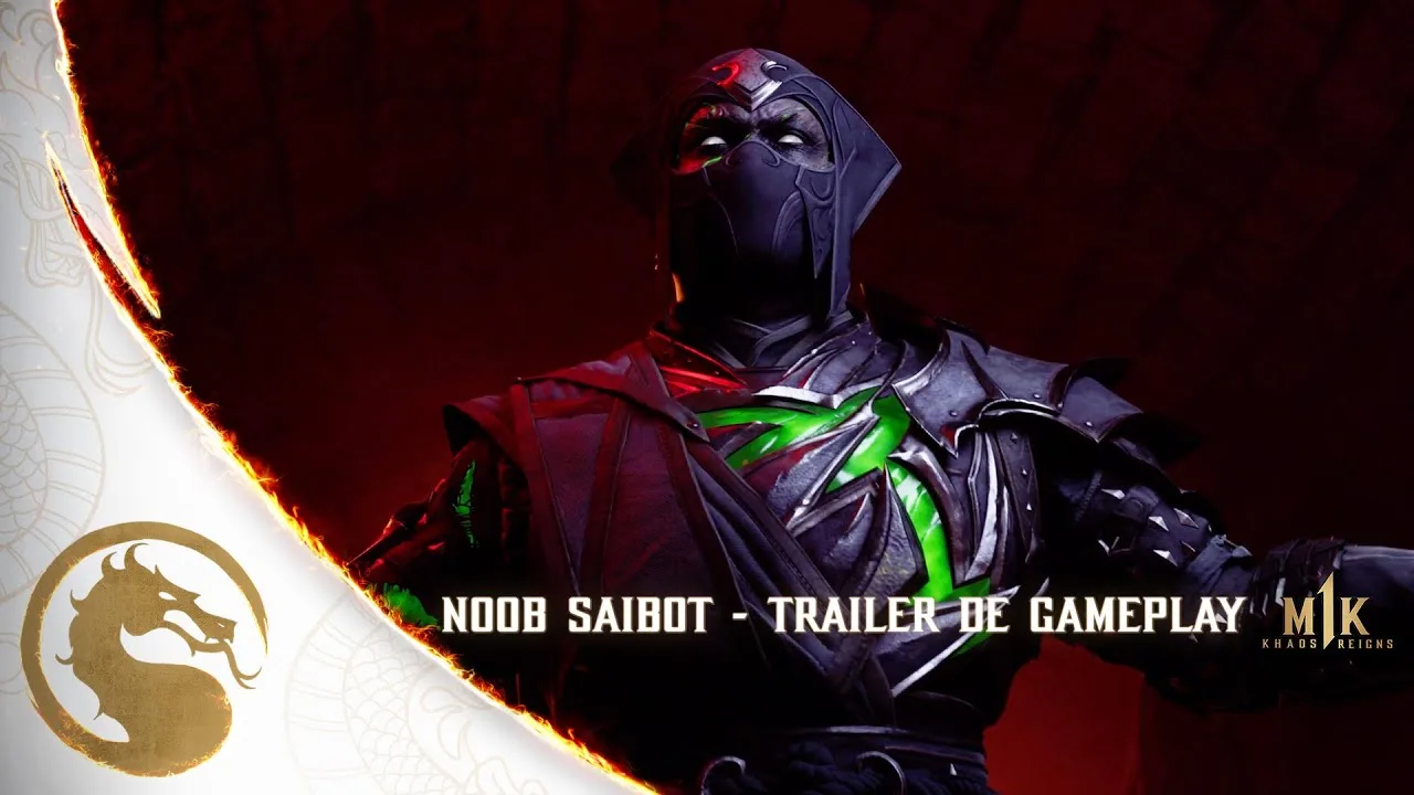 Novo trailer de Mortal Kombat 1: Reina o Kaos revela gameplay de Noob Saibot