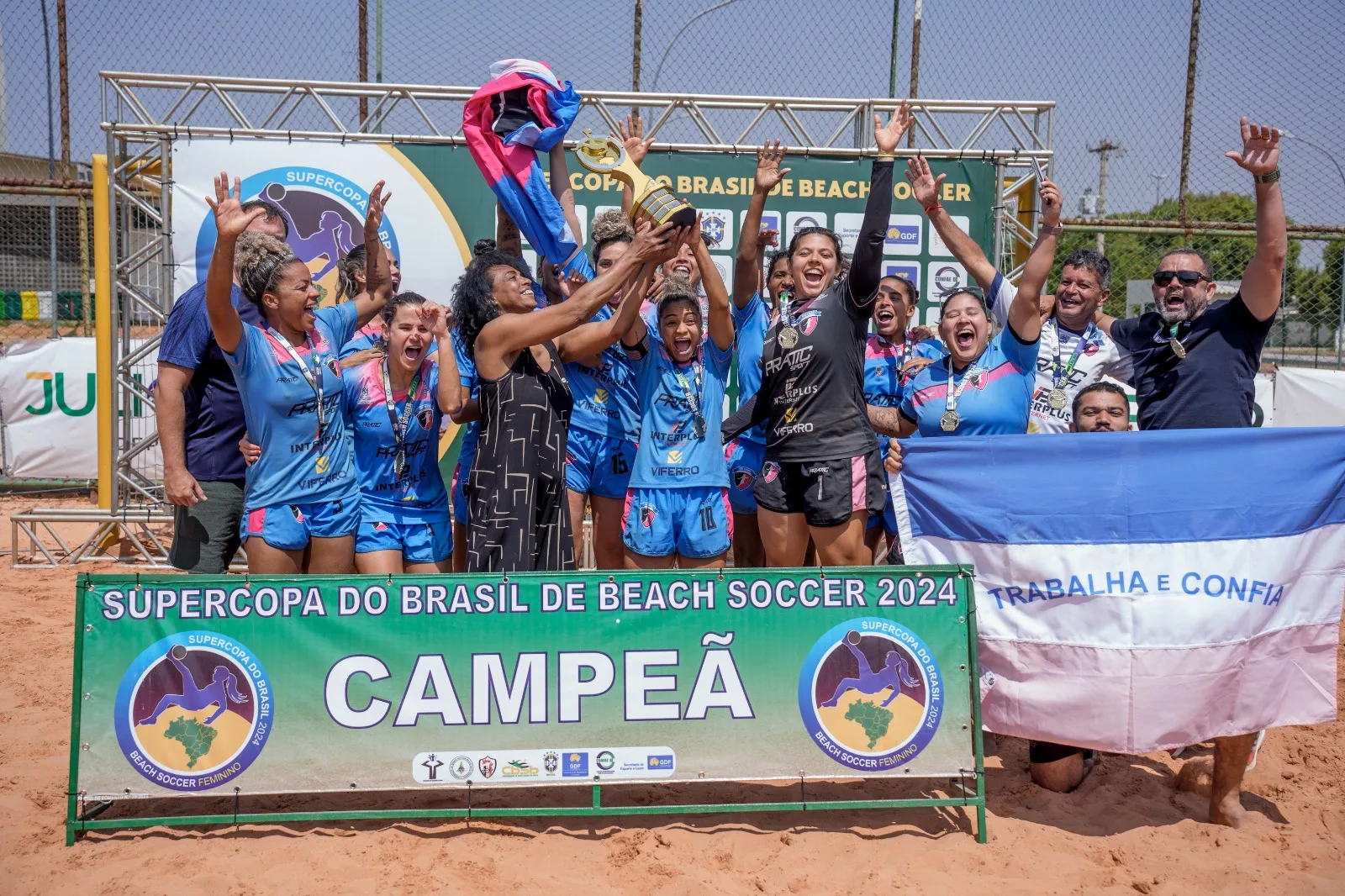 São Pedro é o melhor time de beach soccer do Brasil