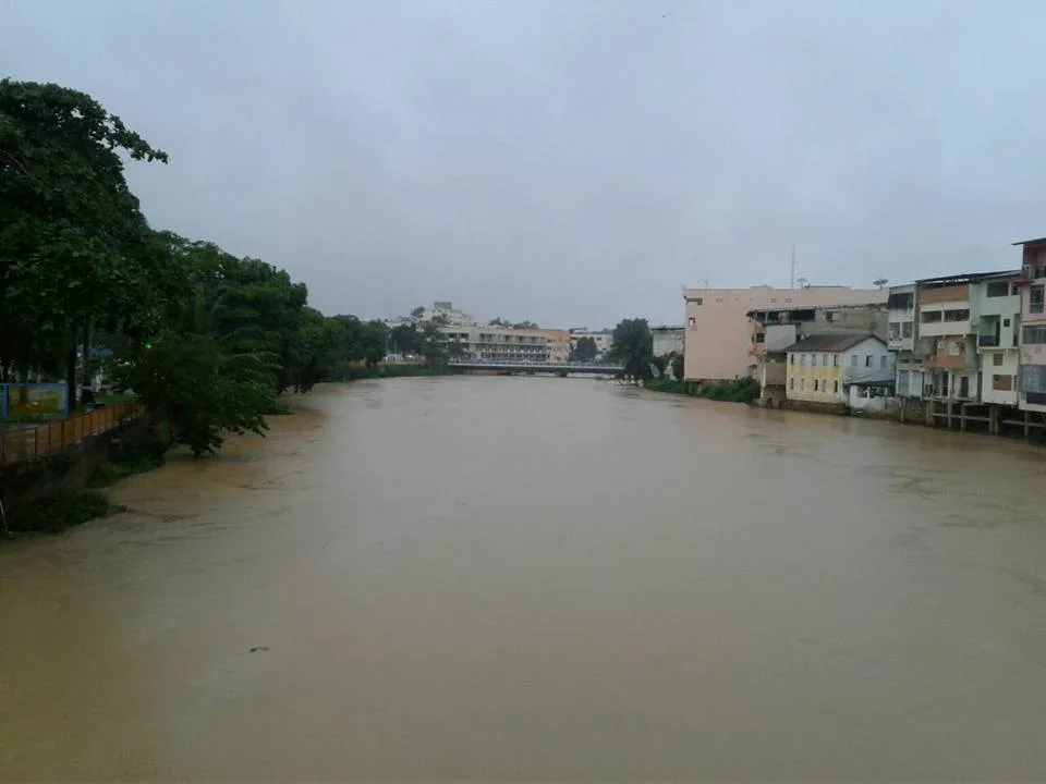 Nova Venécia registra maior volume de chuva no Estado e nível do rio sobe