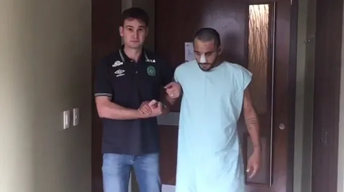 Em vídeo, Alan Ruschel promete retorno em breve ao Brasil