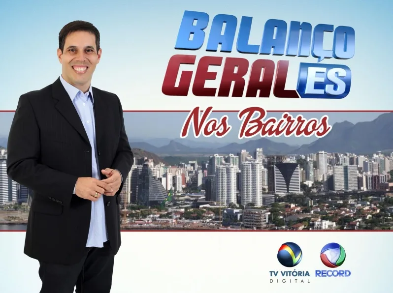 Apresentador Amaro Neto vai comandar o Balanço Geral direto de bairro em Cariacica