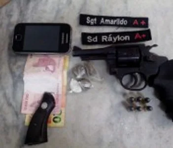 Adolescente é apreendido com arma e diz que estava protegendo boca de fumo em Linhares