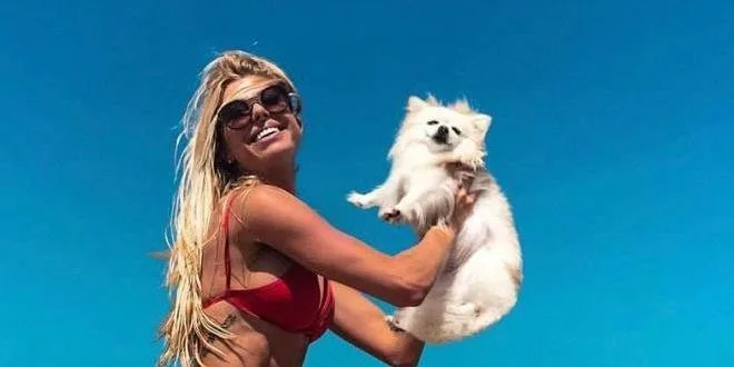 Filha de Caroline Bittencourt conta detalhes de acidente: 'ventos arremessaram ela e os cachorros no mar'