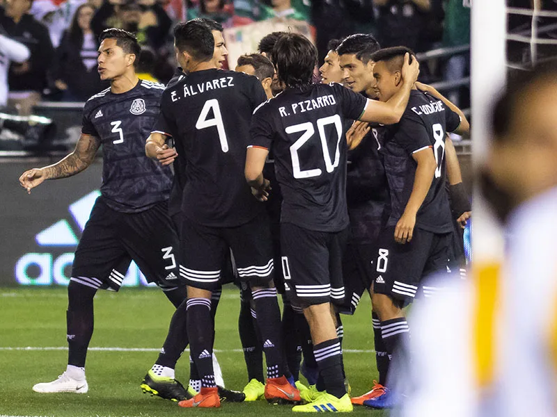 San Diego, California, 22 de marzo de 2019. , durante el juego de preparación entre la Selección Nacional de México y la Selección de Chile, celebrado en el estadio SDCCU. Foto: Imago7/Alejandro Gutiérrez Mora