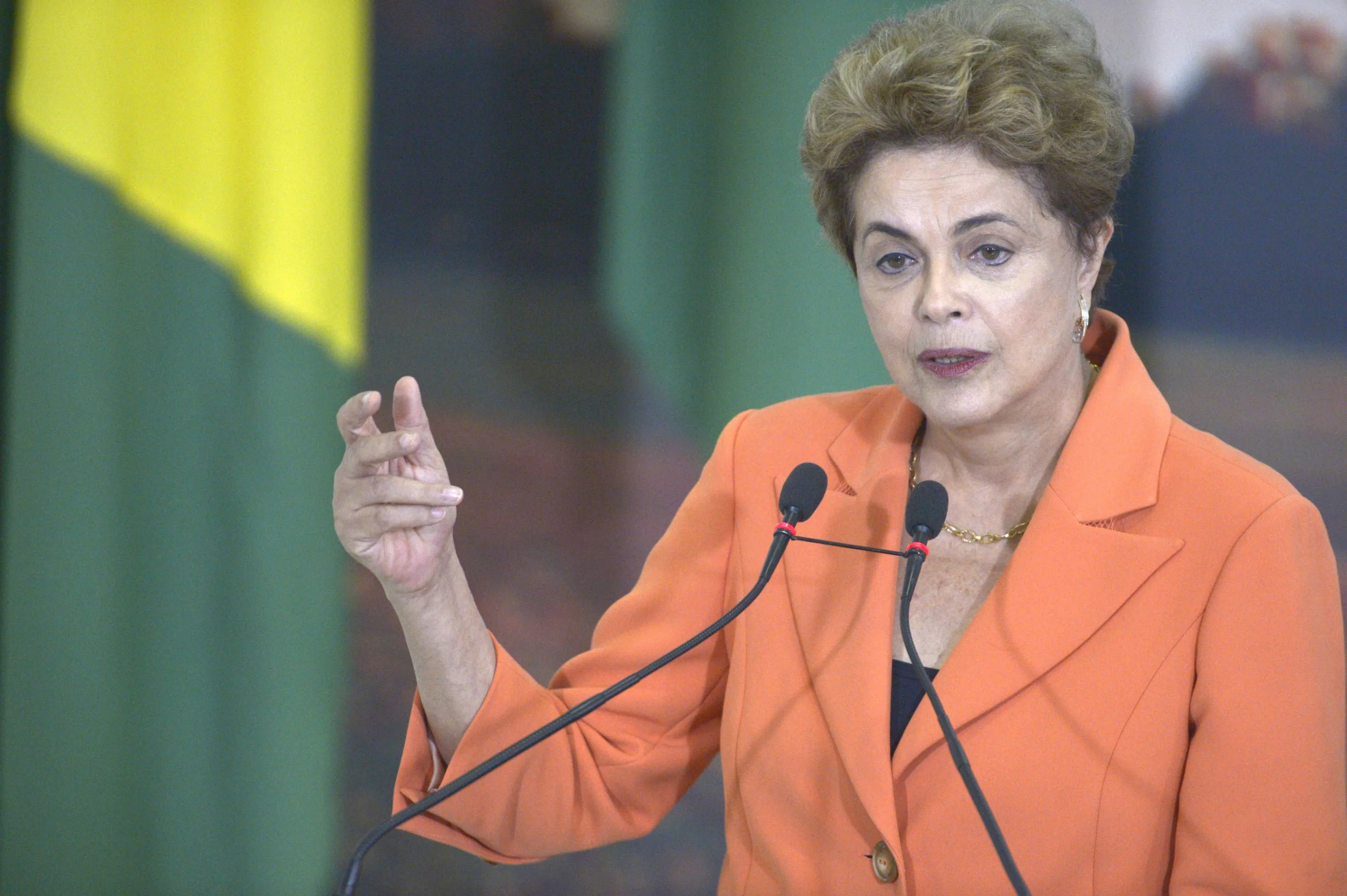 Brasília – Presidenta Dilma Rousseff durante cerimônia de Lançamento do Plano Agrícola e Pecuário 2016/2017 (José Cruz/Agência Brasil)