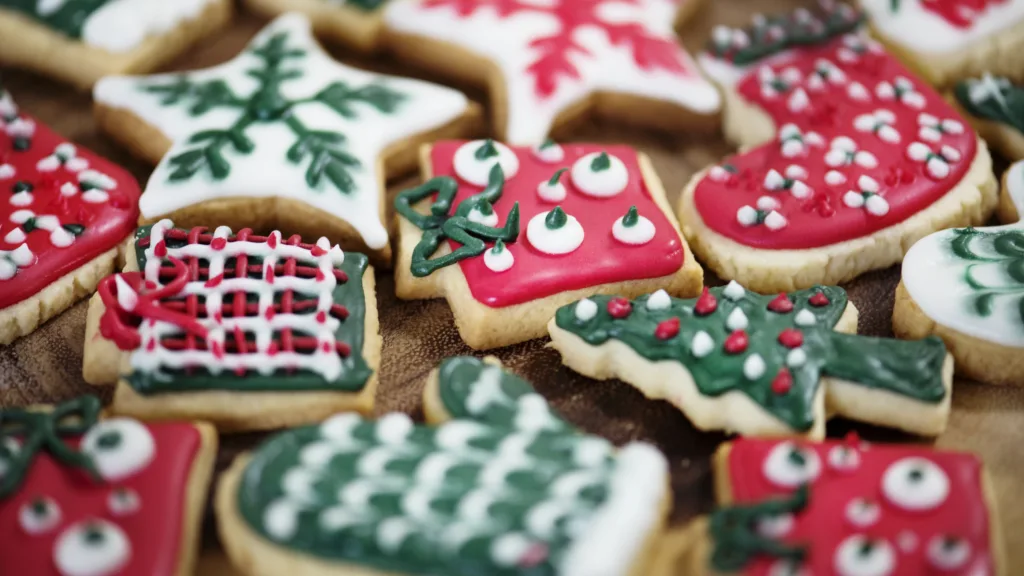 Christmas theme cookies