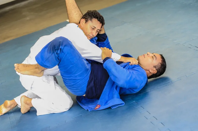 Treinamento de Jiu-Jitsu com a Guarda Civil Municipal