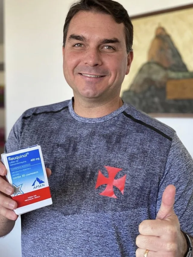 Flávio Bolsonaro afirma estar recuperado da covid-19