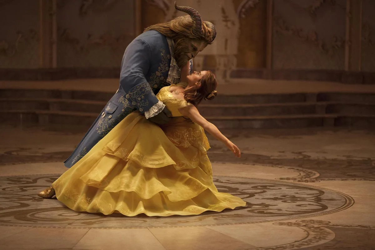 Emma Watson stars as Belle and Dan Stevens as the Beast in Disney’s BEAUTY AND THE BEAST, a live-action adaptation of the studio’s animated classic directed by Bill Condon.