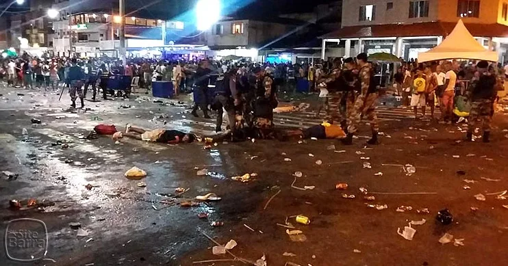 Carnaval marcado por tiroteios em blocos deixa mais de 10 feridos no Estado