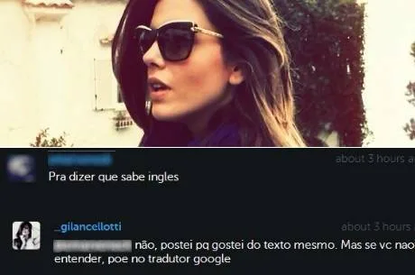 Giovanna Lancellotti responde alfinetada de internauta após publicar foto