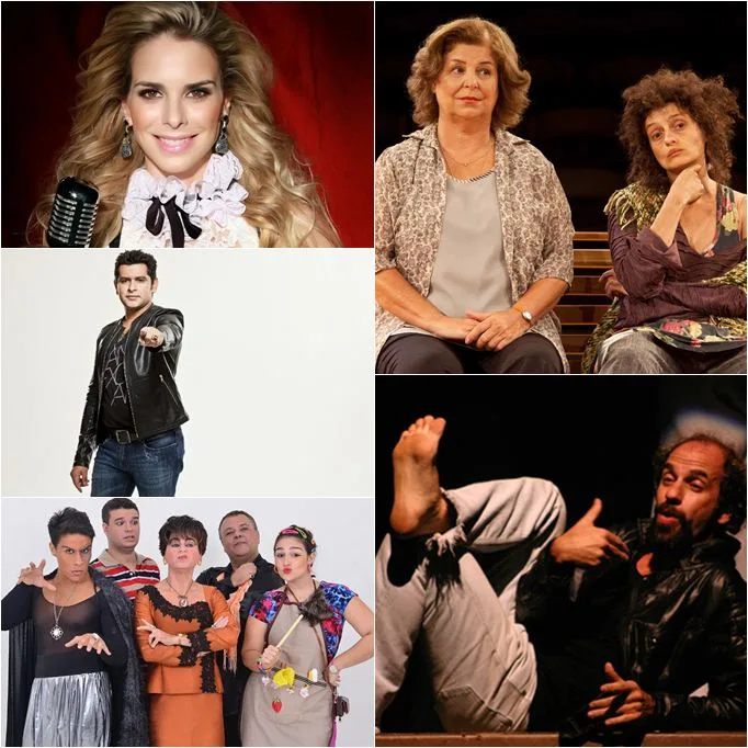 Denise Fraga, Paulinho Serra, Flávia Mendonça e espetáculo musical embalam os agitos dos capixabas no fim de semana