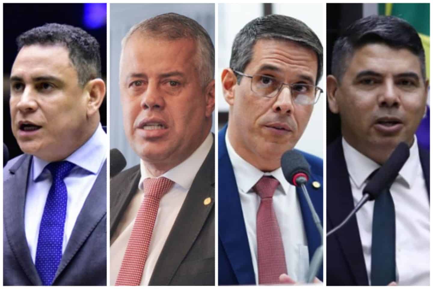 Da Vitória e Evair, do PP, e Amaro e Messias Donato, do Republicanos