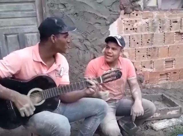 Douglas Camargo conhece irmãos pedreiros que fazem sucesso cantando sertanejo