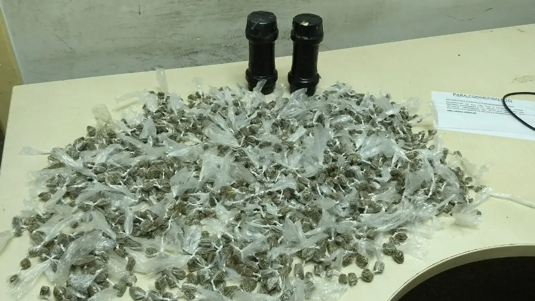 PM apreende mais de mil buchas de maconha em Cariacica