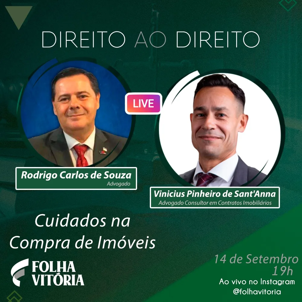 Live do Folha: advogado fala sobre cuidados na compra de imóveis