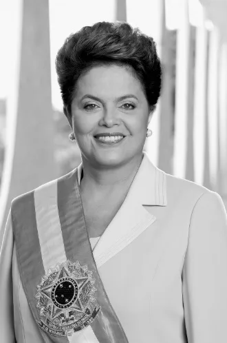 Foto de Dilma é colocada na galeria de ex-presidentes do Planalto