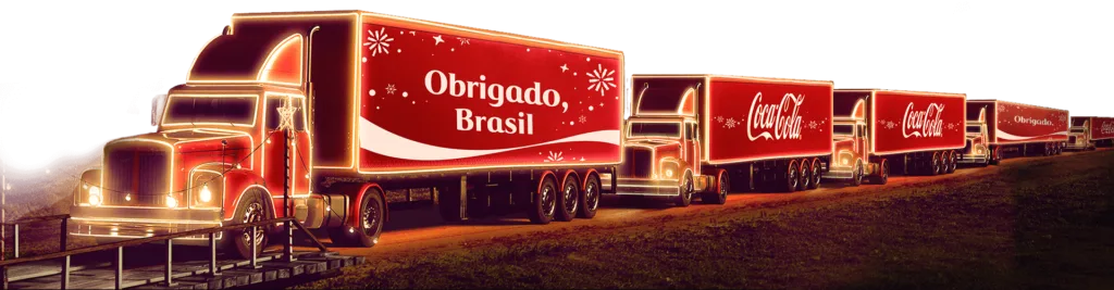 Caminhão de Natal da Coca-Cola inicia caravana em cidades capixabas