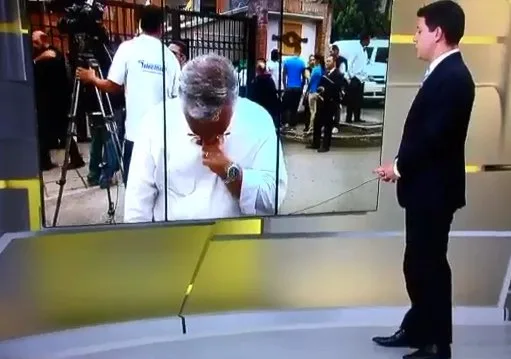 Ari Peixoto chora ao vivo no 'Jornal Hoje' ao falar de morte de colega