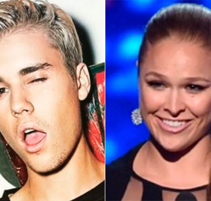 Justin Bieber pede desculpas para Ronda Rousey