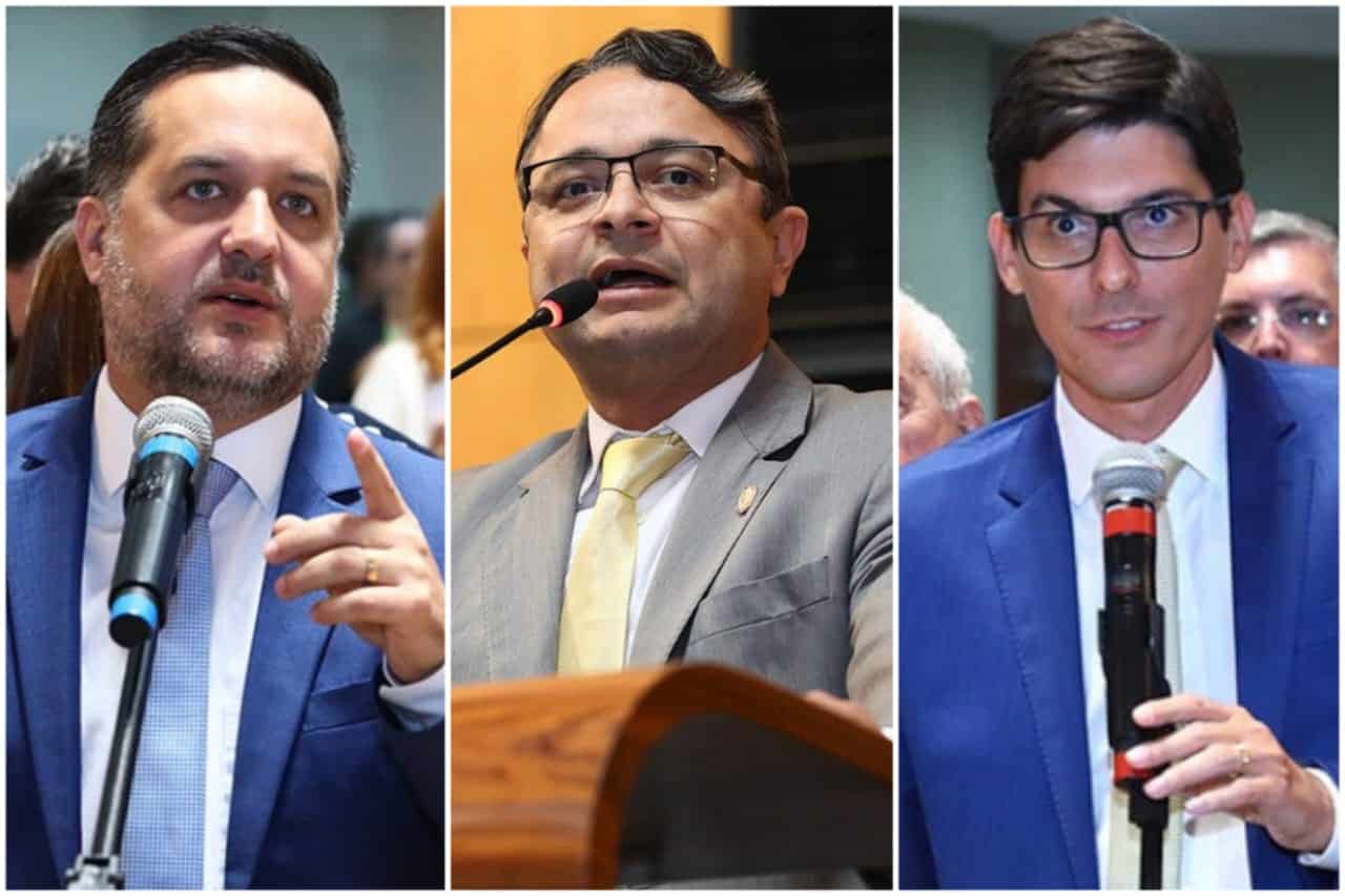 Gandini, Vandinho e Mazinho: os três formam a federação que faz parte do blocão dos aliados