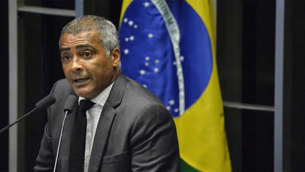 Romário vai ao MP pedir o cancelamento da eleição na CBF