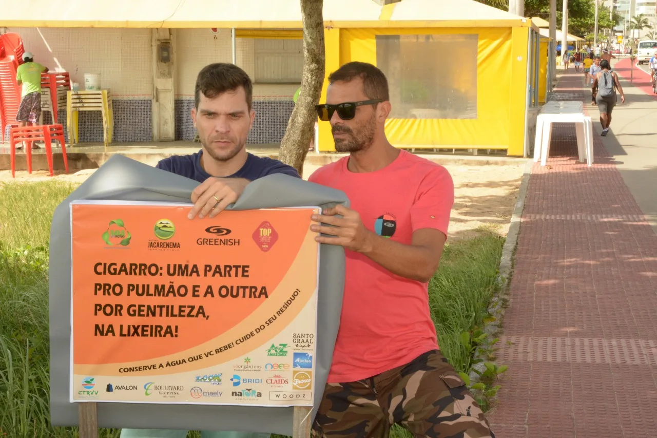 Campanha de conscientização e limpeza de áreas naturais de Vila Velha