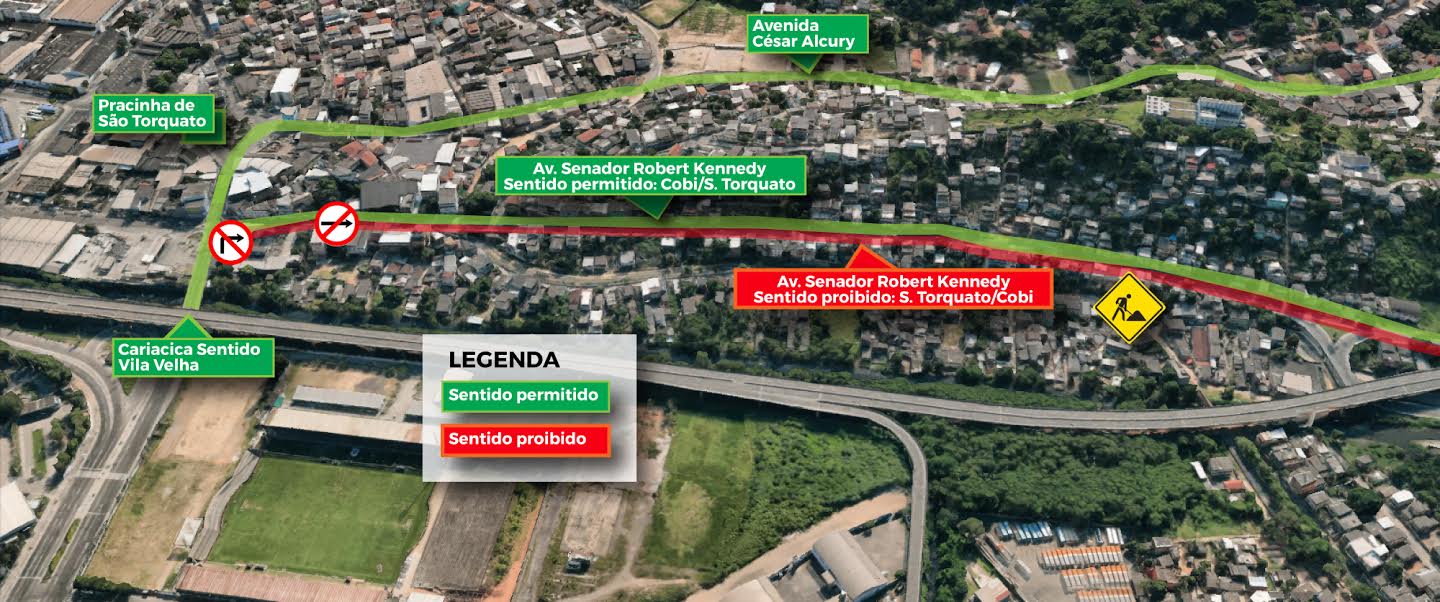 Avenida que liga Vila Velha a Vitória será interditada para obras. Veja o que muda!