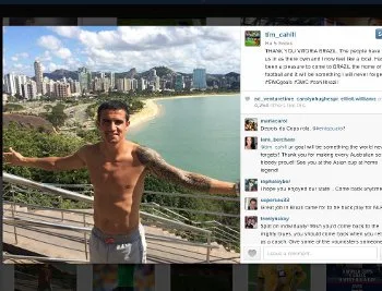 Estrela do futebol australiano deixa Vitória já sentindo saudades