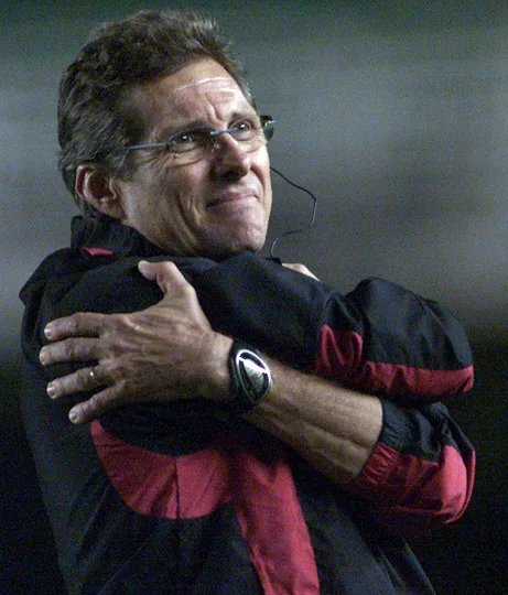 Rio de Janeiro; Brasil; Maracana; 07/08/2003; Futebol; Campeonato Brasileiro; Flamengo x Bahia; Tecnico Oswaldo de Oliveira; Foto de Cleber Mendes/Lancepress; Digital;