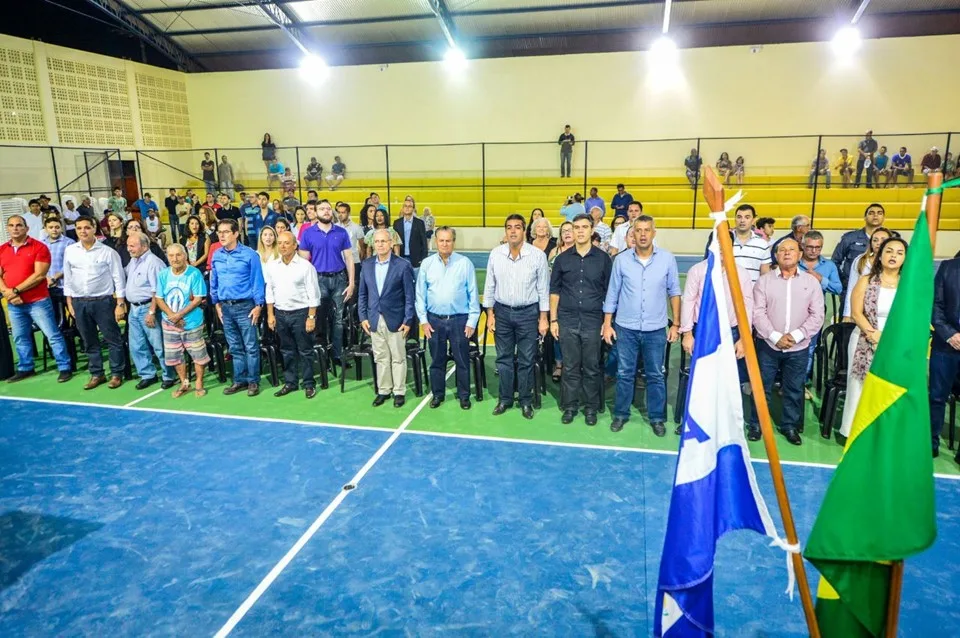 Iconha recebe Governador para inauguração da Quadra Poliesportiva Idílio Checon