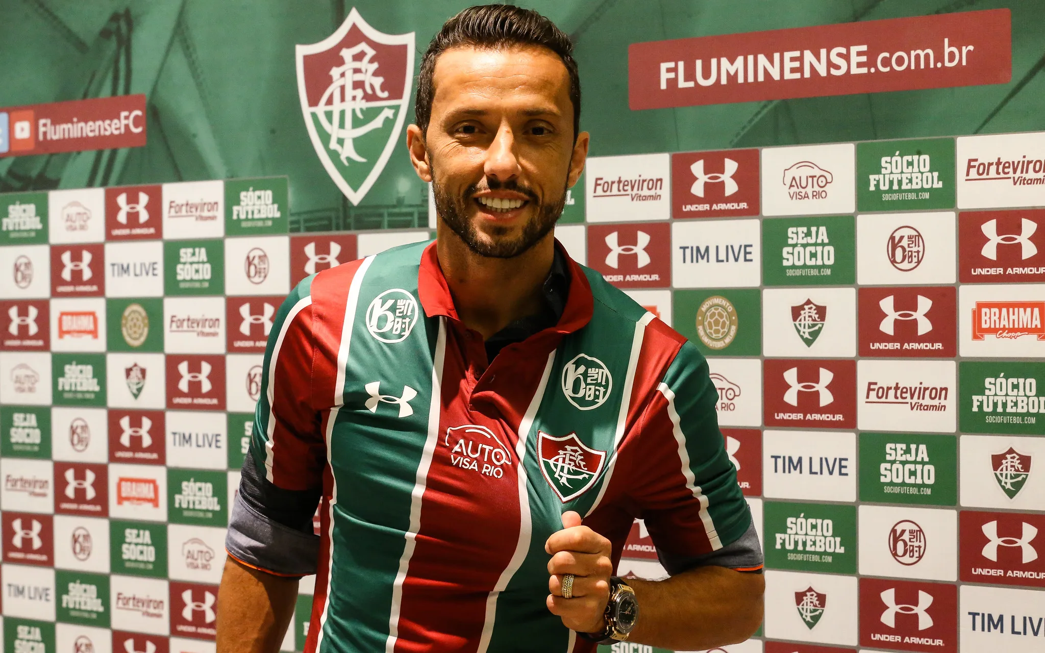 Rio de Janeiro, RJ – Brasil – 07/07/2019 – MARACANÃ. rFluminense apresenta o jogador Nênê para a Temporada 2019.rFOTO DE LUCAS MERÇON/ FLUMINENSE FCr.r.rIMPORTANTE: Imagem destinada a uso institucional e divulgação, seu ruso comercial está vetado incondicionalmente por seu autor e o rFluminense Football Club.É obrigatório mencionar o nome do autor ou rusar a imagem.r.rIMPORTANT: […]