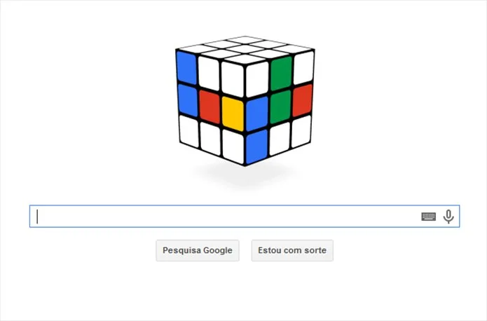 Google celebra 40 anos “cubo mágico” com doodle