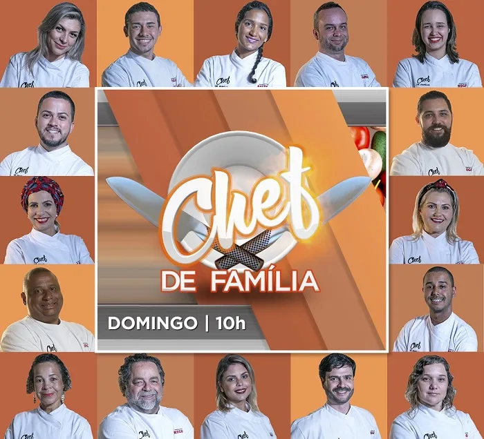 "Chef de Família": reality da TV Vitória estreia no próximo domingo