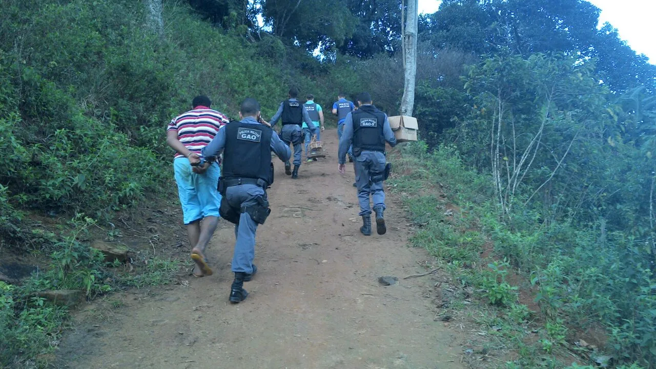 Sete pessoas são detidas durante ações da PM em Cachoeiro e Vargem Alta