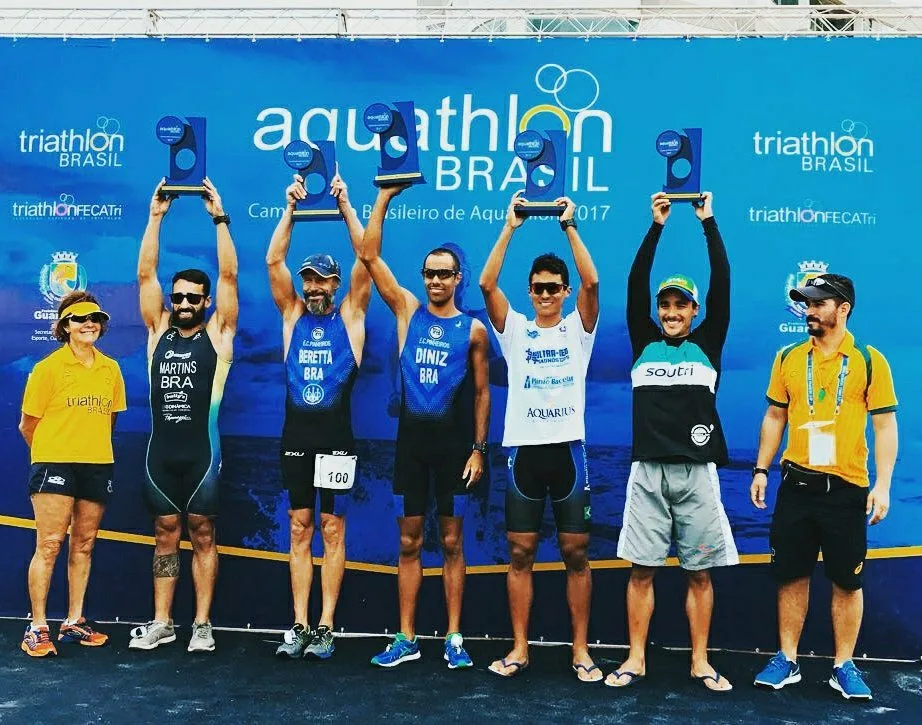 Bombeiro de Cachoeiro fica em terceiro no Brasileiro e garante vaga para o Mundial de Aquathlon