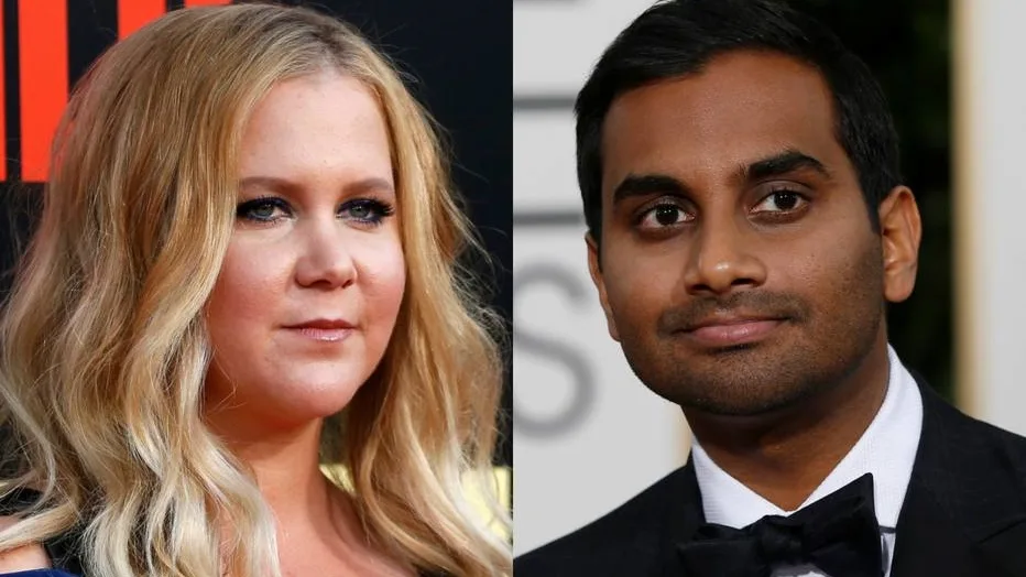 Amy Schumer sobre Aziz Ansari: 'Ele é meu amigo, mas eu sinto por aquela mulher'