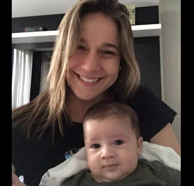 Fernanda Gentil mostra toda a fofura do seu filho