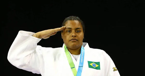 TORONTO, OT – 14.07.2015: JOGOS PAN AMERICANOS TORONTO 2015 – JUDO – Maria Suelen Altheman do Brasil conquista medalha de bronze do Judo dos Jogos Pan Americanos Toronto 2015 realizada em Toronto. (Foto: Rodolfo Buhrer/La Imagem/Fotoarena/Lancepress!)