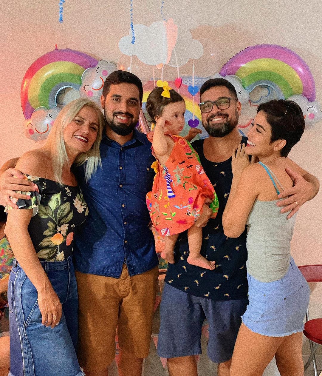 Leticia Almeida comemora o primeiro aniversário da filha, Maria Madalena