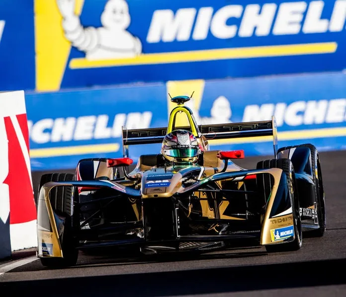 Jean-Eric Vergne (FRA), Techeetah at ABB FIA Formula E Marrakesh E-Prix 2018 round 3, Marrakesh, Morocco, 12/1/2018. Photo : Jérôme Cambier/Michelin