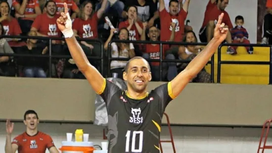 'Foi um bom teste', diz Serginho após reestreia na seleção de vôlei