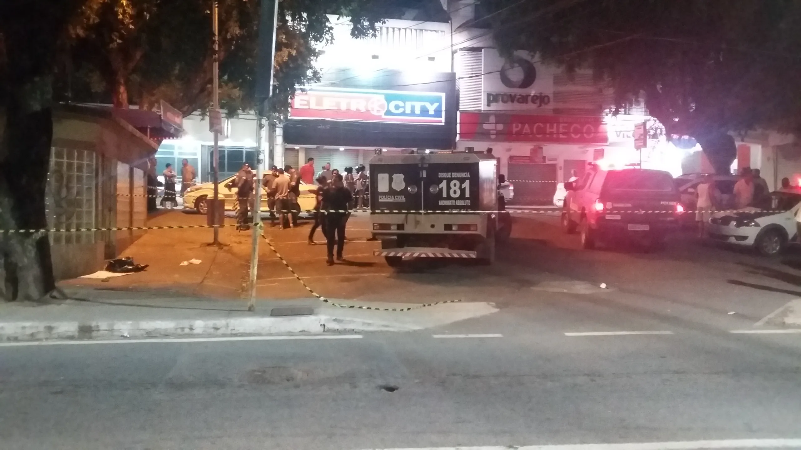 Taxista é morto com um tiro na cabeça no centro de Cachoeiro