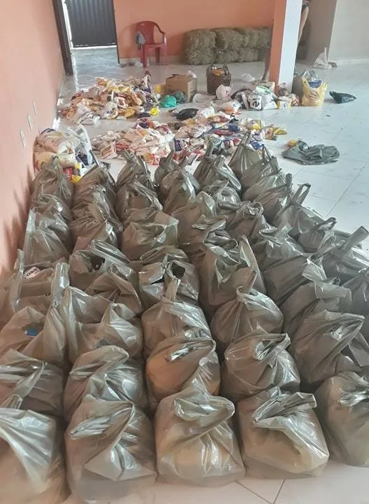 1,5 tonelada de alimentos doados através de rave beneficente em Guarapari