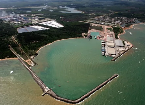 Novos portos em Barra do Riacho vão ampliar a movimentação de cargas no Estado