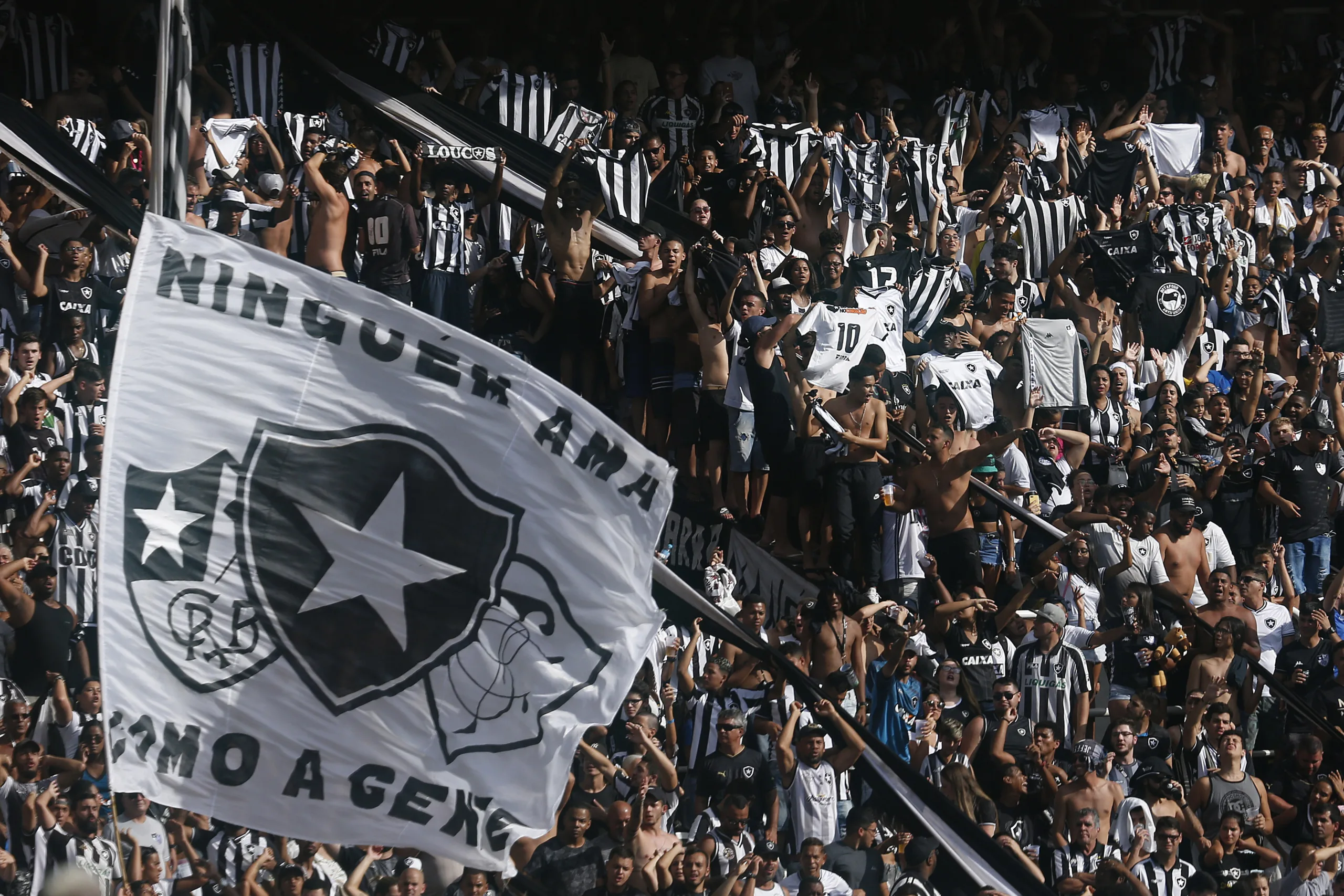 Botafogo x Ceara no Estadio Nilton Santos. 08 de Dezembro de 2019, Rio de Janeiro, RJ, Brasil. Foto: Vitor Silva/Botafogo. Imagem protegida pela Lei do Direito Autoral Nº 9.610, DE 19 DE FEVEREIRO DE 1998.