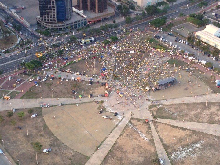 Fracassa protesto no Espírito Santo contra Dilma Rousseff