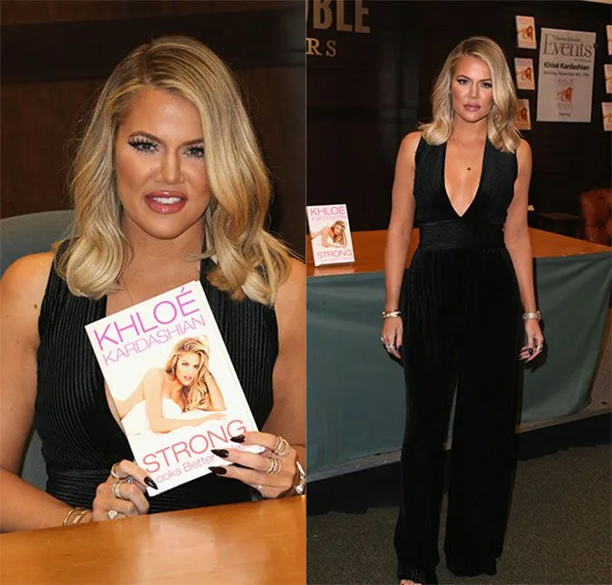 Khloé Kardashian lança seu novo livro bibliográfico e revela que por pouco não foi parar na rehab