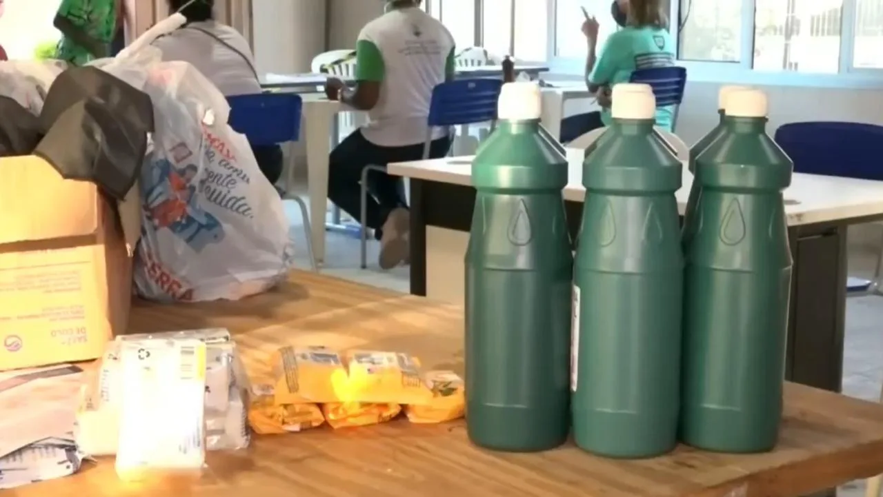 Mais de 250 mil kits de higiene já foram distribuídos para os moradores da Serra