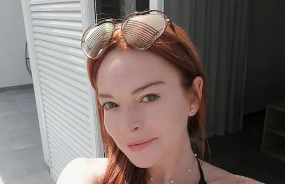 Família de Lindsay Lohan está preocupada após atriz levar soco na cara em vídeo bizarro